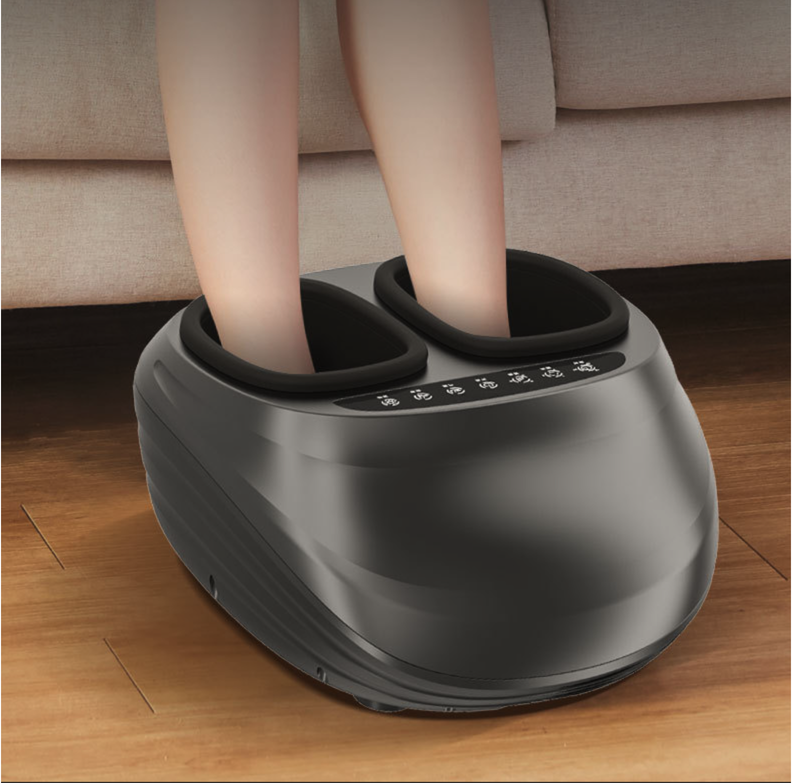 Автоматический массажер для стоп с 6D-технологией и функцией термотерапии