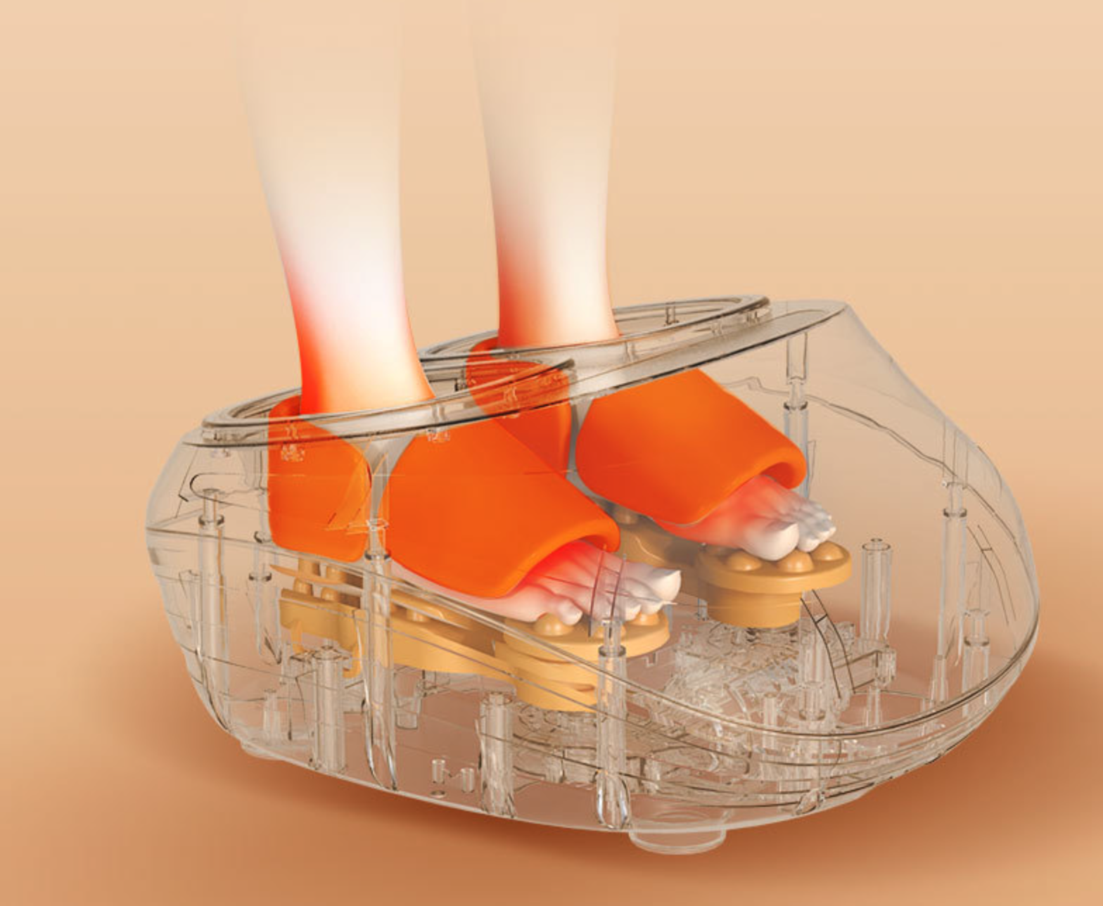 Автоматический массажер для стоп с 6D-технологией и функцией термотерапии - Image 4