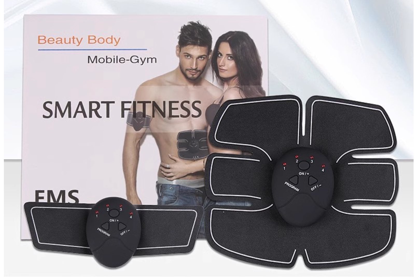EMS-набор: аккумуляторный абс+бьюти-машина для ягодиц и пресса — 6‑секций, 15 уровней, USB + пульт - Image 9