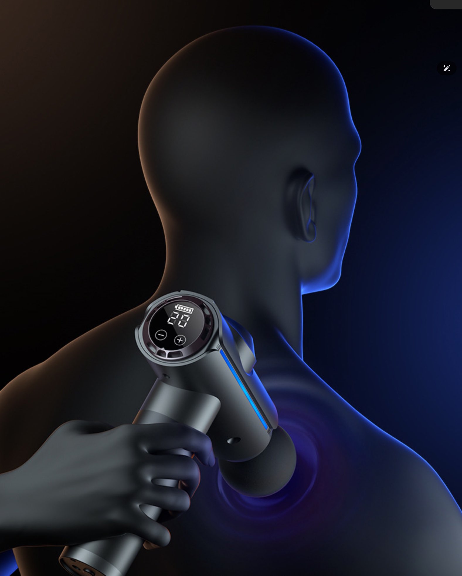 Массажный пистолет профессионального уровня – расслабление мышц, тишина и комфорт - Image 6