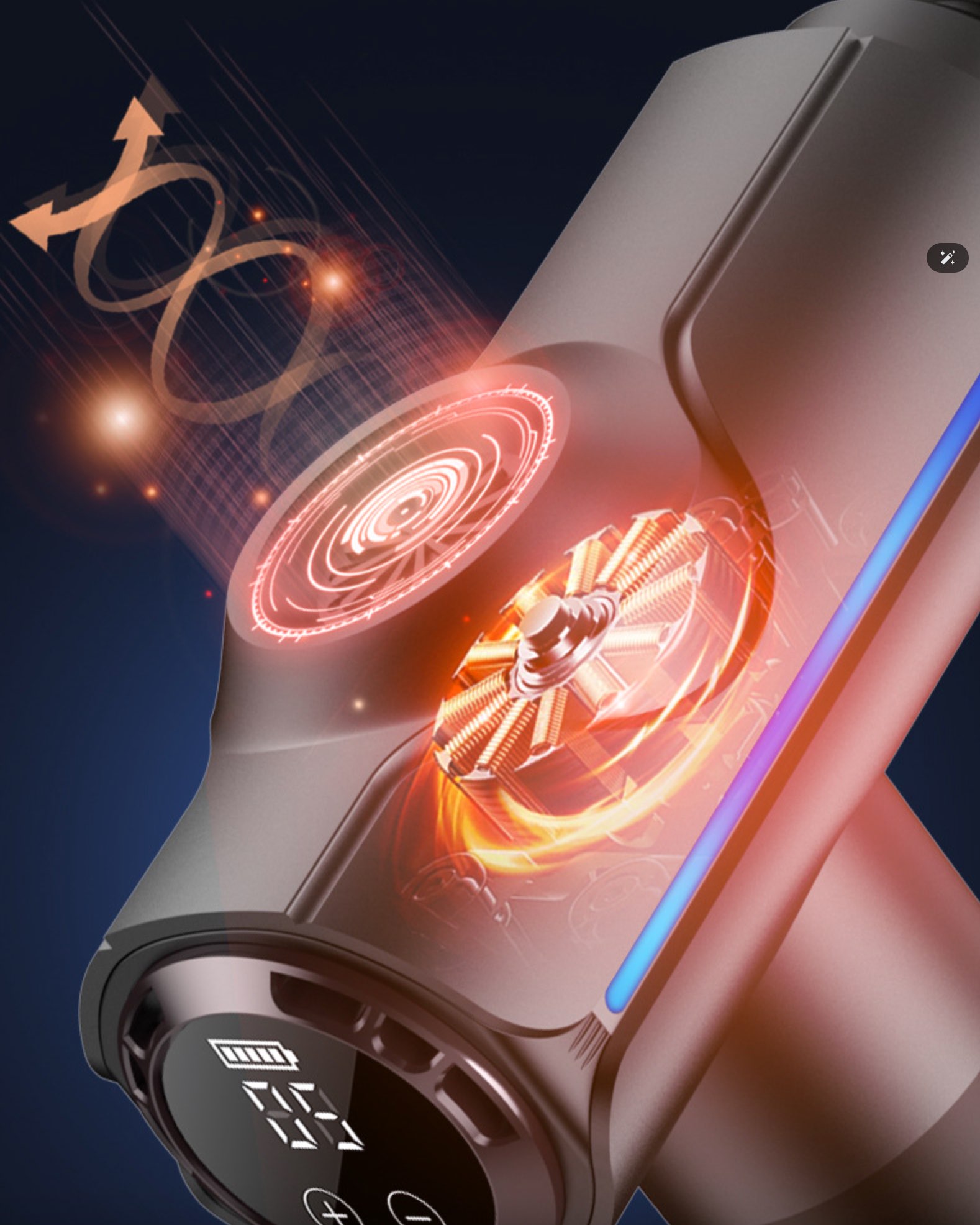 Массажный пистолет профессионального уровня – расслабление мышц, тишина и комфорт - Image 9