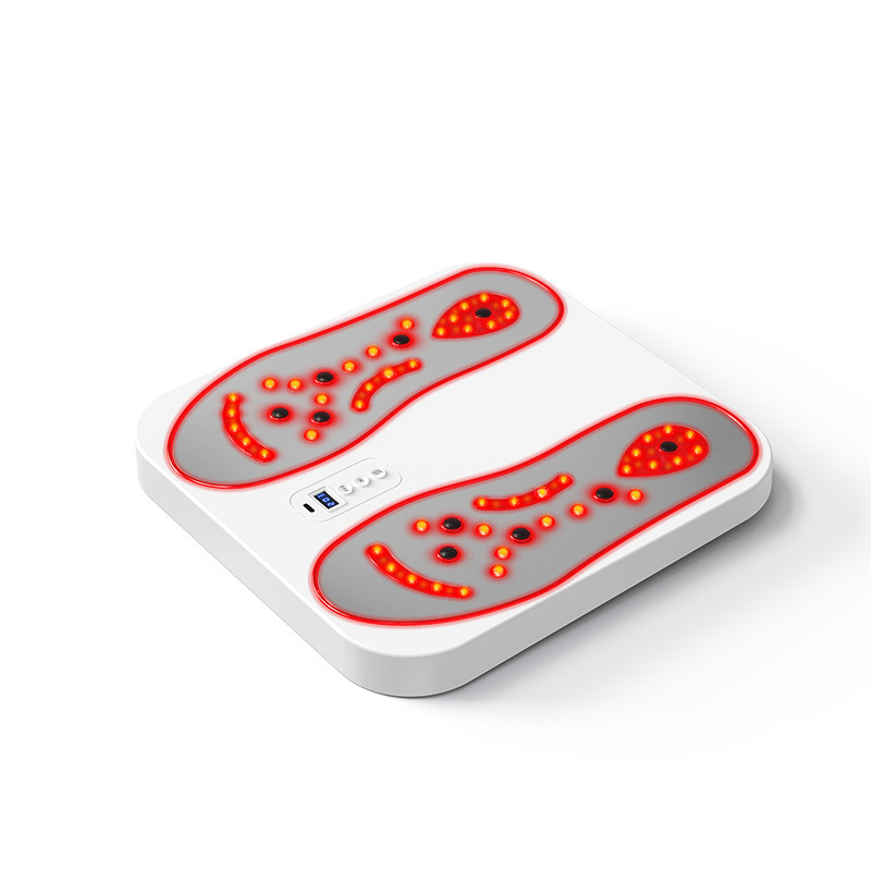 Интеллектуальный EMS мат для массажа стоп – 6 режимов, 9 уровней силы, USB-подзарядка